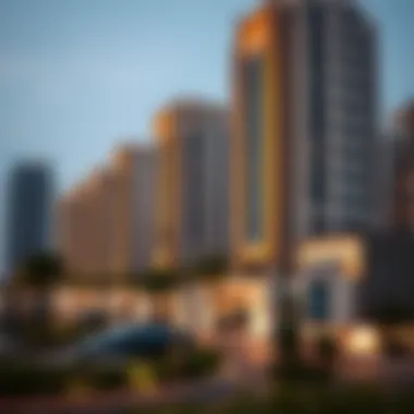 Dubai's Thriving Real Estate Market Visual representation of Dubai's real estate market
