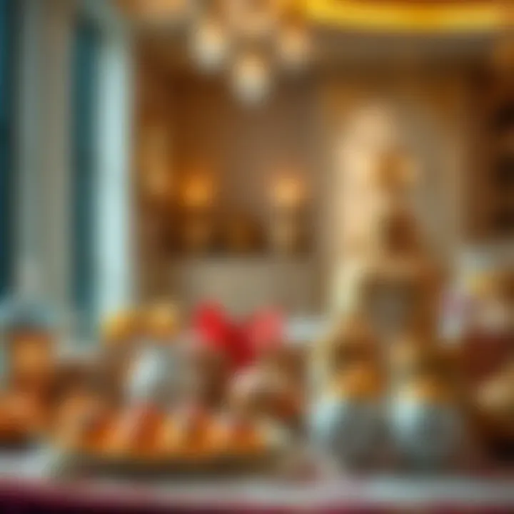 Traditional Eid Gifts and Sweets Traditional Eid gifts and sweets displayed elegantly