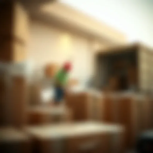 Professional packing of belongings