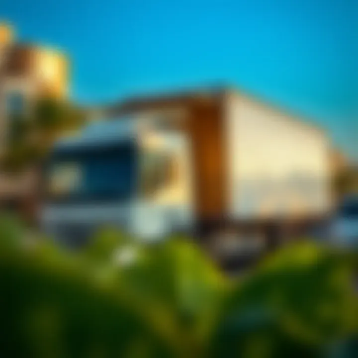 Reliable Transport Solutions Relocation truck ready for furniture transport