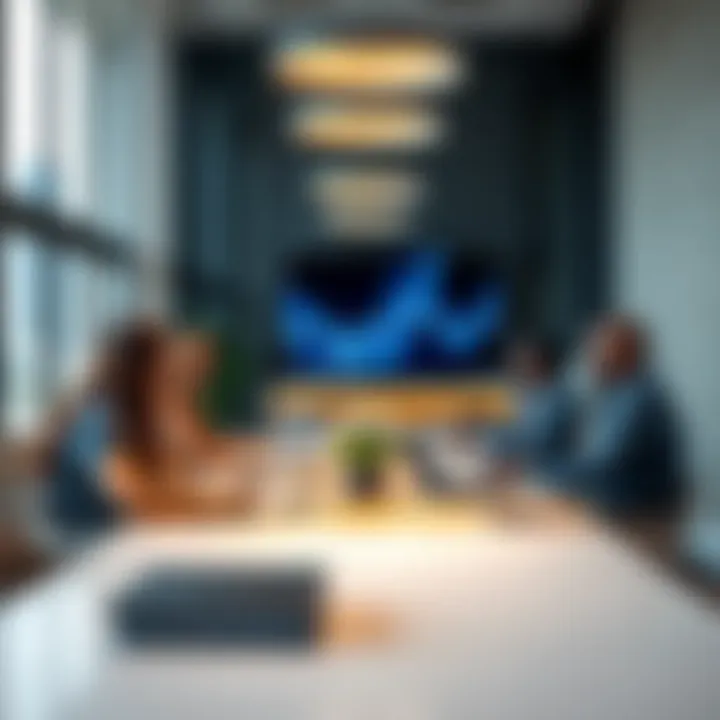 Business meeting symbolizing strategic planning