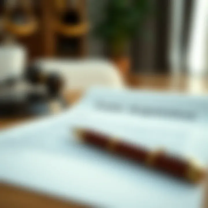 Legal documents representing business acquisition