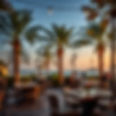 Diverse dining options available at Palm West Beach