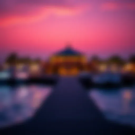 Stunning view of Palm West Beach showcasing its vibrant atmosphere