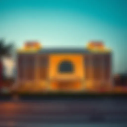 Overview of the Ministry of Labour's headquarters in Dubai