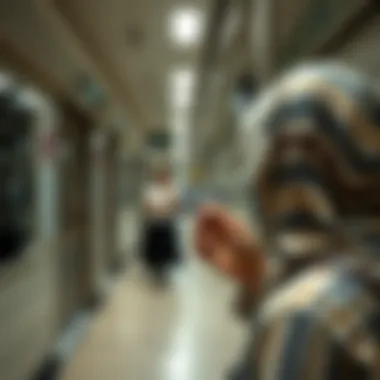 NOL Card in Public Transportation Passenger tapping NOL card at metro station